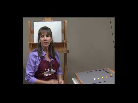 Видео: Как подготовить подставку для натюрморта и основные материалы для масляной живописи с Элизабет Ро...