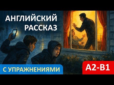 Видео: Английский рассказ The Neighbor’s Window с переводом и озвучкой + Упражнение на разговорную практику