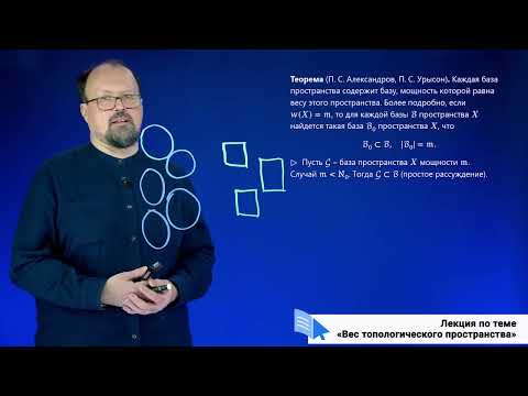 Видео: Вес топологического пространства