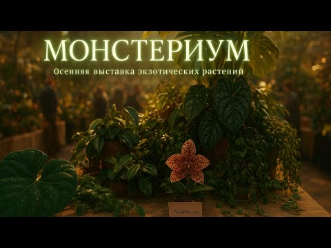 Видео: Монстериум 2025 || Выставка экзотических растений || За день до начала 🫠