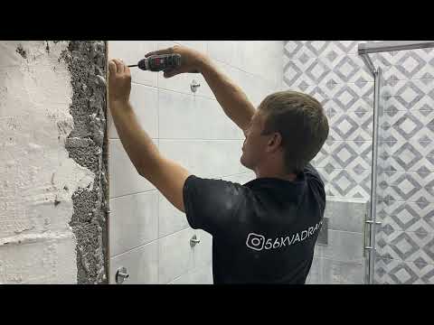 Видео: Установка электрического полотенцесушителя