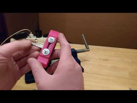 Видео: DIY отмычка для замка с вертикальной фрезеровкой ключа. 3D printed lockpick for dimple lock | PART 1