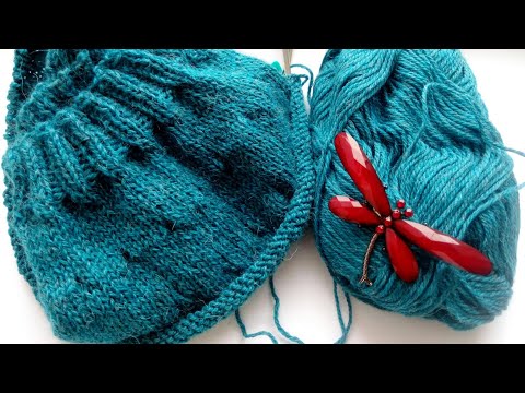 Видео: #DropsFlora #джемперспицами  Джемпер "Флора" -  начало процесса (много болтаю не по делу)