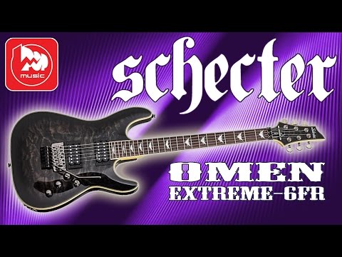 Видео: Электрогитара SCHECTER OMEN EXTREME-6 FR