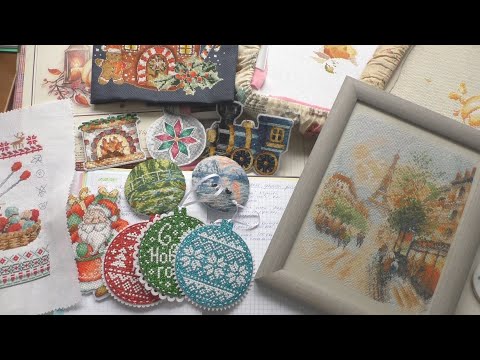 Видео: Вышивка. Завершение проекта "33 старта года". Итоги и результаты (22 из 33 стартов закончены!).