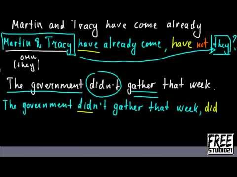 Видео: Вопрос с переспросом или tag question