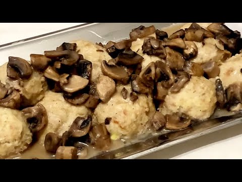 Видео: Ви ще це не готували!!!Картопляно-м‘ясні тюфтелі з грибною підливою#БабусиніРецепти#стравизкартоплі