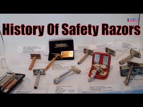 Видео: История Gillette и других безопасных бритв с 1930 по 1970 год
