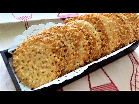 Видео: Хрустящие Кунжутные чипсы. Как приготовить сладкие кунжутные чипсы! / Sesame chips