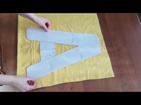 Видео: КАК КРОИТЬ БУКВЫ -  ПОДУШКИ