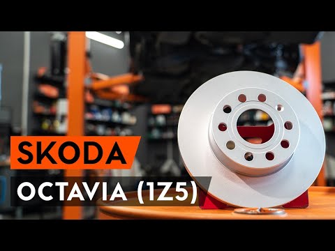 Видео: Как заменить задние тормозные диски на OCTAVIA 1Z5 [ВИДЕОУРОК AUTODOC]