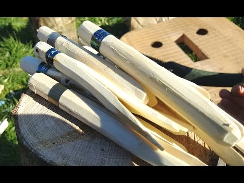 Видео: Изготовление традиционных деревянных прищепок или булавок