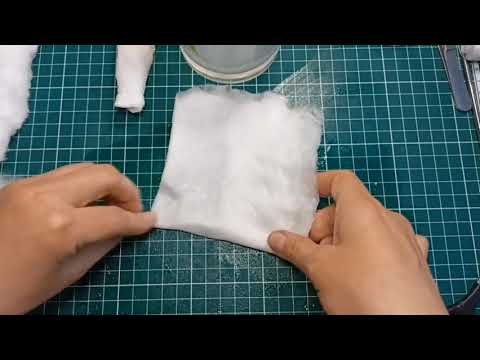 Видео: Ёлочные игрушки из ваты. МК малыш в конверте.