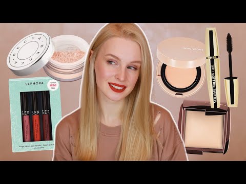 Видео: Первые впечатления | Кушон Moonshot, пудра Hourglass и Becca