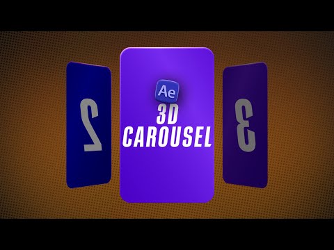 Видео: Создание 3D-анимации карусели в After Effects