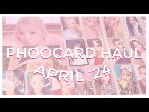 Видео: photocard haul • распаковка карт за апрель • billlie, kep1er, zb1, ive and stray kids