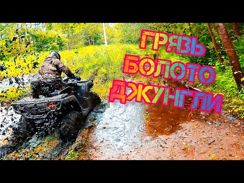 Видео: ЖЕСТКИЕ ПОКАТУШКИ СКВОЗЬ БОЛОТА ГРЯЗЬ ДЖУНГЛИ на Китайцах CF MOTO 1000