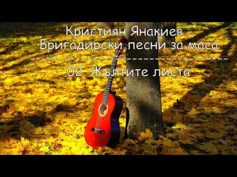 Видео: Кристиян Янакиев - Бригадирски песни за маса - 02.Жълтите листа