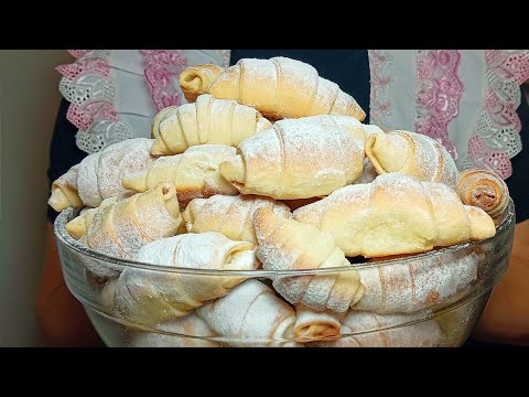 Видео: РОГАЛИКИ-ФУРОР😍 Холодное тесто без мороки 👍👌