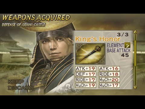 Видео: Получите 4-е оружие Адзаи Нагамасы в руководстве Samurai Warriors 2