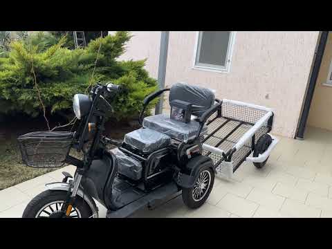 Видео: Та Самая НОВИНКА ИЗ КИТАЯ!! ДОВОЛЕН! 电动三轮车|| E-TRIKE #сабрикитай