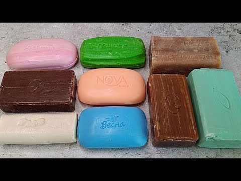 Видео: Soap Cutting🧼ASMR🔪Резка сухого мыла 121