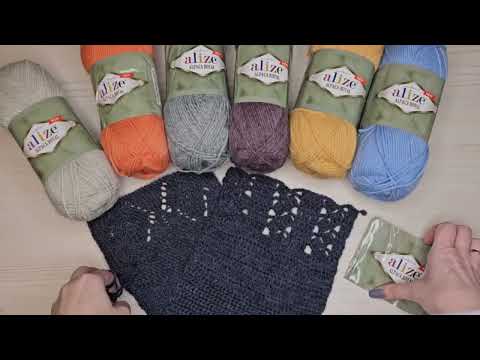 Видео: Alize Alpaca Royal New / Обзор пряжи #вязание #crochet