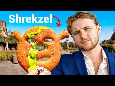 Видео: Я попробовал странную еду из тематического парка