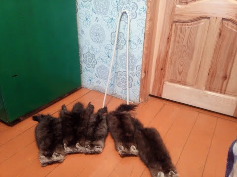 Видео: Универсальная правилка для правки шкурок соболя