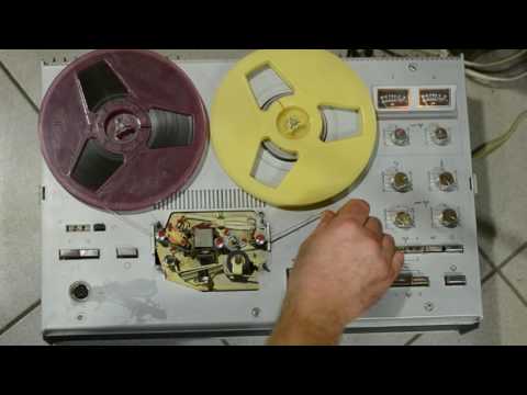 Видео: Катушечный магнитофон ''Эльфа-201-3 стерео''