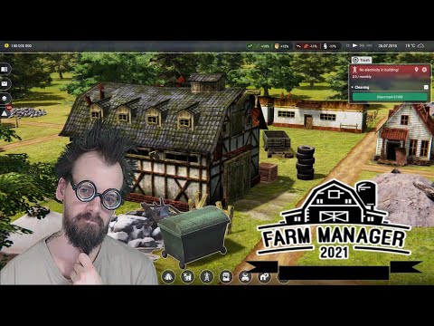 Видео: Farm Manager 2021 → Я У МАМЫ ФЕРМЕР