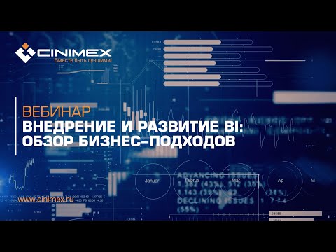 Видео: Вебинар «Внедрение и развитие BI: обзор бизнес-подходов»