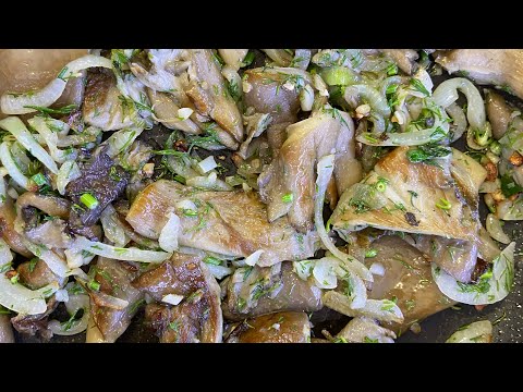 Видео: Саңырауқұлақты дұрыс қуыру. Как жарить ГРИБЫ ВЕШЕНКИ. Чесночный. Витаминдерге толы тағам.