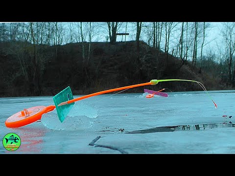 Видео: ЗДОРОВАЯ ПЛОТВА ЗАШЛА В ЭТОТ ЗАТОН. Зимняя рыбалка на плотву 2025
