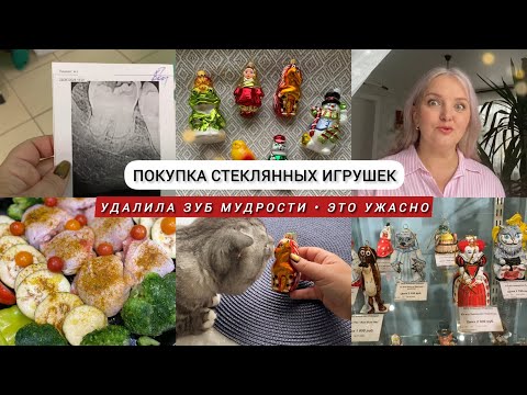 Видео: Удалила зуб мудрости / Покупки к Новому году🎄/ ПП ужин🍆 