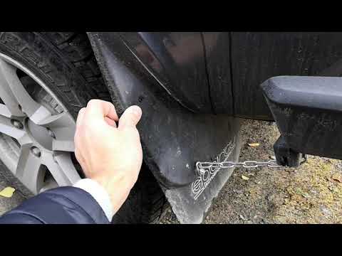 Видео: Заменил брызговики и установил локера(подкрылки) на LADA 4X4 нива