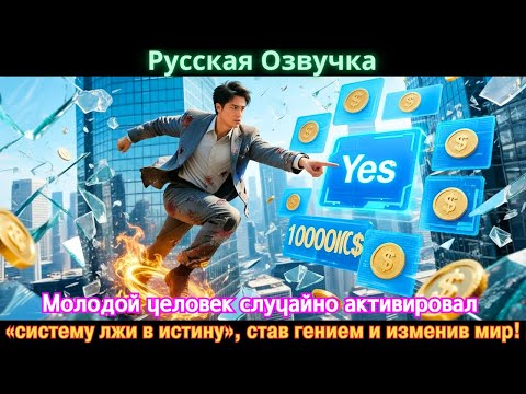 Видео: Молодой человек случайно активировал «систему лжи в истину», став гением и изменив мир! #дорама#2025