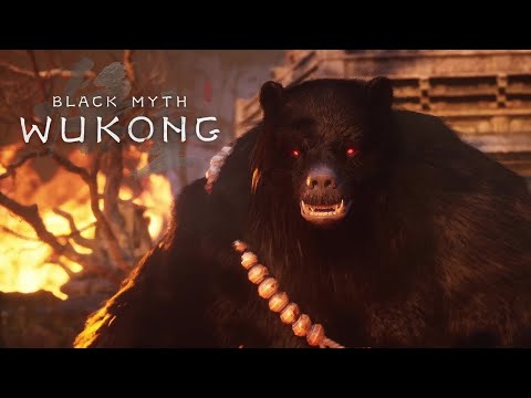Видео: Черный медведь-гуай (9) в Black Myth Wukong
