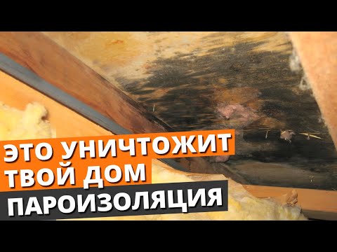Видео: Заехали в загородный дом — ОТКУДА ДУЕТ НЕПОНЯТНО! Монтаж пароизоляции дома!