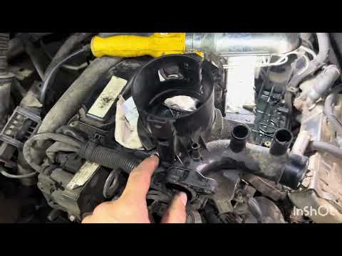 Видео: Бракований теплообмінник Mercedes Sprinter906 і корпус фільтра дав теч антіфріза