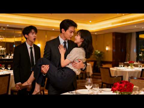 Видео: Золушка пьёт и болтает с красавцем ночью; ревнивый директор уносит её!