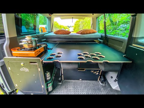 Видео: Переоборудование фургона в автодом за считанные минуты