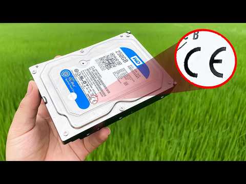 Видео: Миллиарды людей не знают об этом секретном использовании старого жесткого диска компьютера😱!!