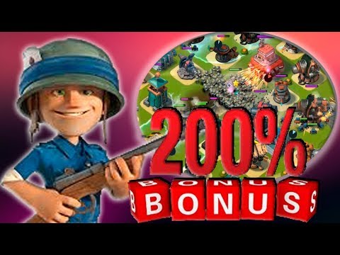 Видео: МЕГА СТРЕЛКИ и 200% УРОНА.BOOM BEACH