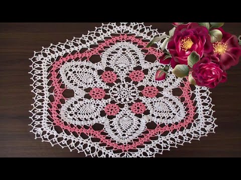 Видео: ШЕСТИУГОЛЬНАЯ САЛФЕТКА КРЮЧКОМ С ЭЛЕМЕНТАМИ БРЮГГСКОГО КРУЖЕВА. ЧАСТЬ 1