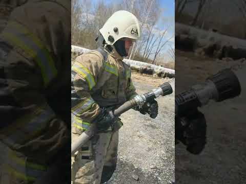 Видео: Испытание пожарных стволов КУРС, СРКУ