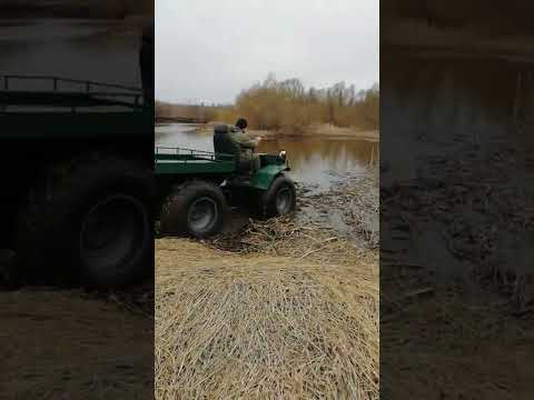 Видео: Болотоход Зверь по болотам