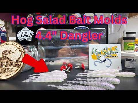 Видео: Формы для приманок Hog Salad Bait Molds 4,4 дюйма!!! #bardownbaits #hogsaladbaitmolds #baitmaking...