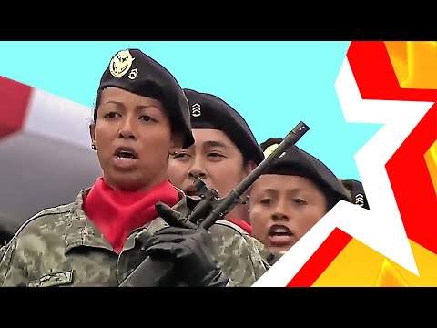 Видео: ЖЕНСКИЕ ВОЙСКА ПЕРУ ★ TROPAS FEMENINAS DEL PERÚ ★ WOMEN'S TROOPS OF PERU ★ Military Parade