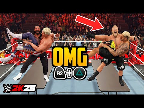 Видео: Моменты Double Trouble 2025 года — WWE 2K25
